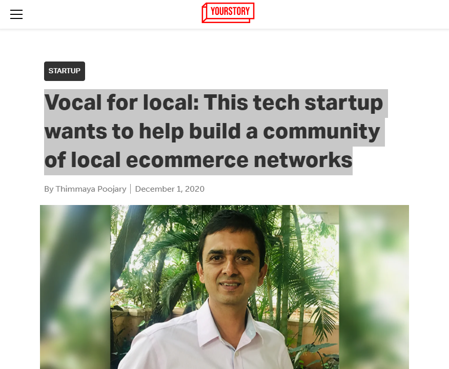 Front Page Screenshot