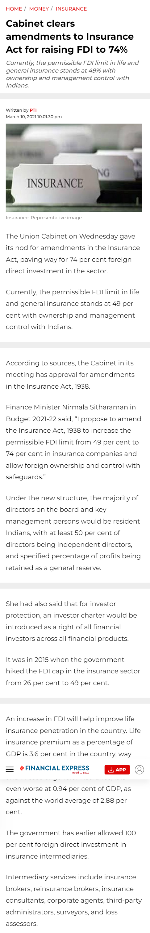 Full News Screenshot