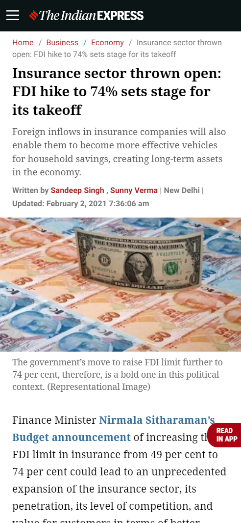 Front Page Screenshot