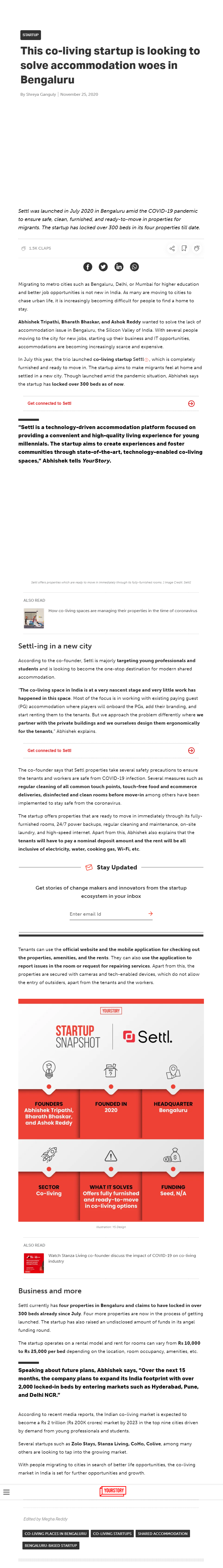 Full News Screenshot