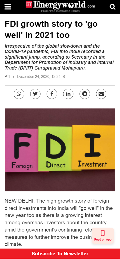 Front Page Screenshot