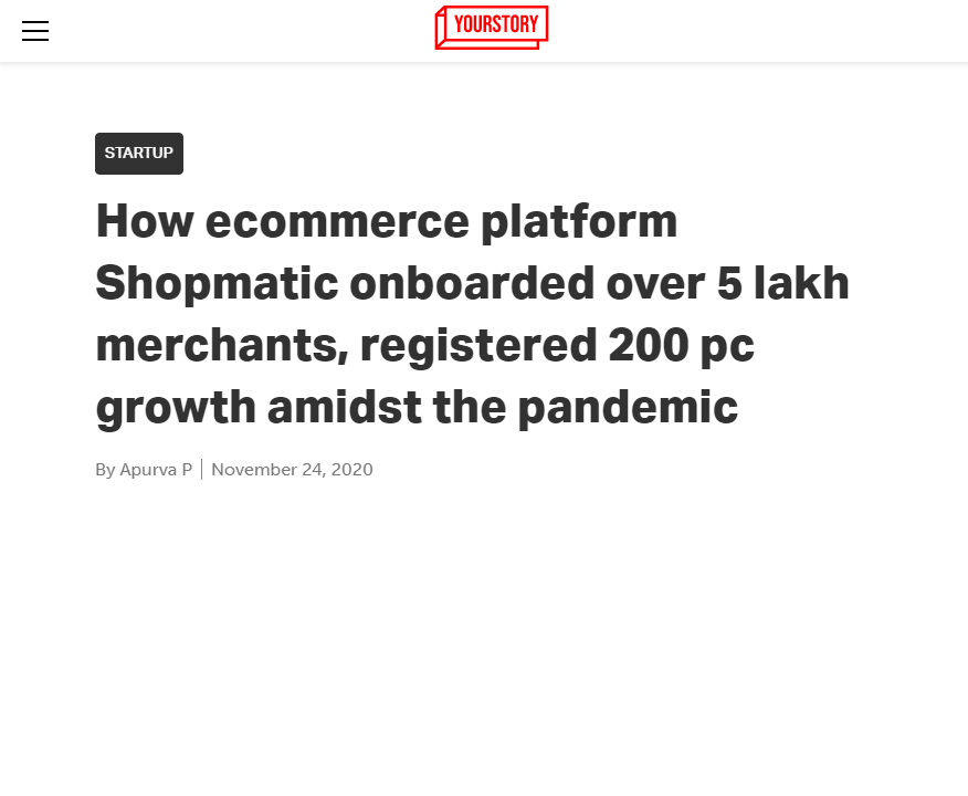 Front Page Screenshot