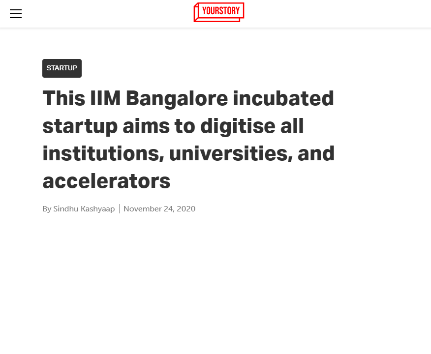 Front Page Screenshot