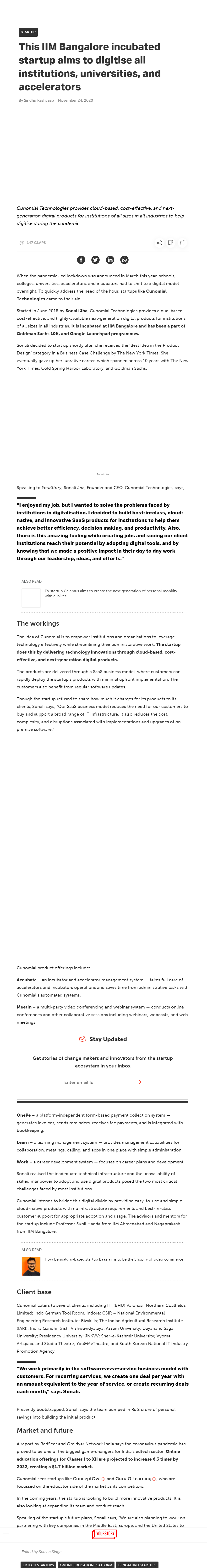 Full News Screenshot