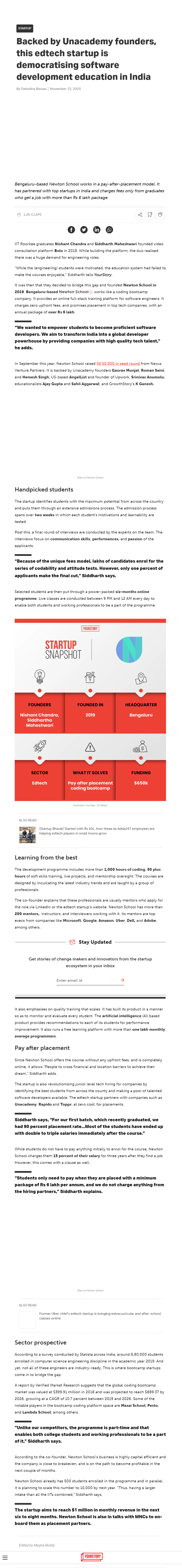 Full News Screenshot