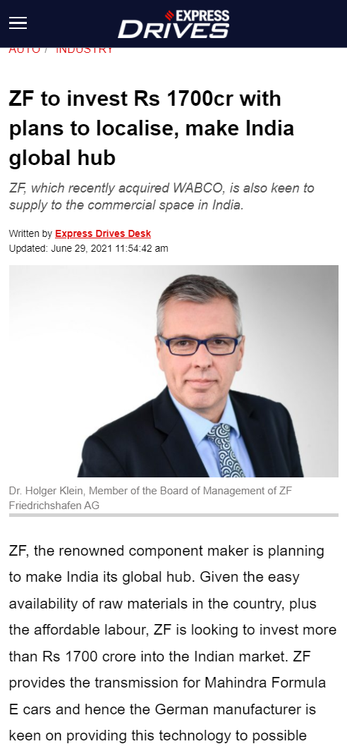 Front Page Screenshot