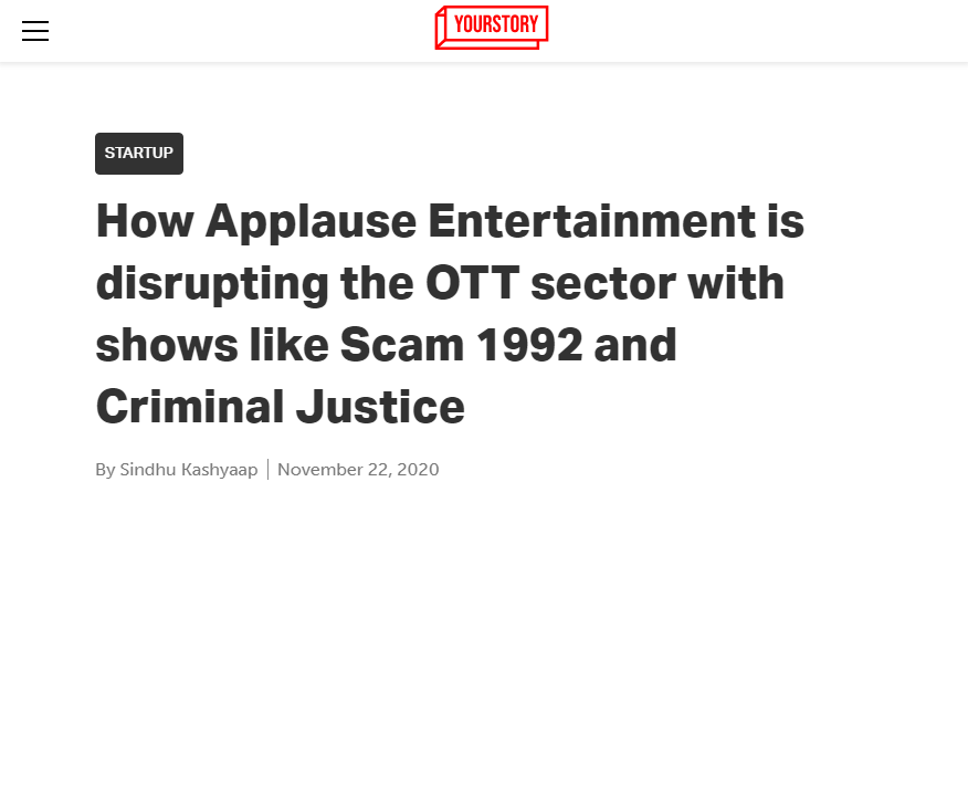 Front Page Screenshot