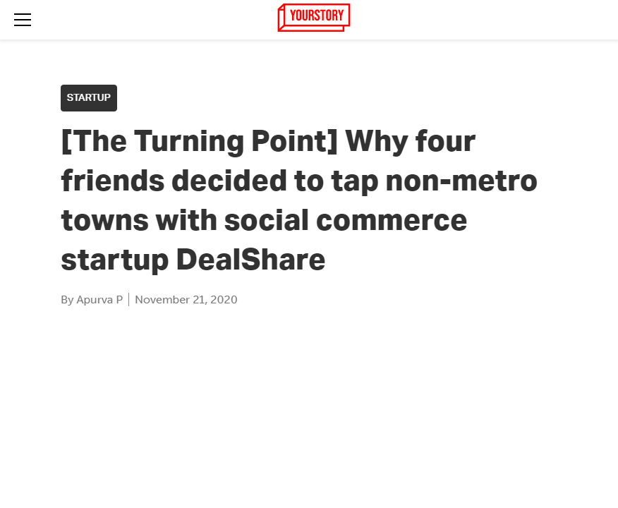 Front Page Screenshot