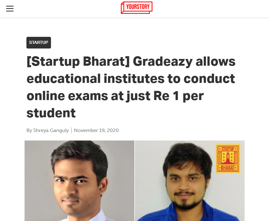 Front Page Screenshot