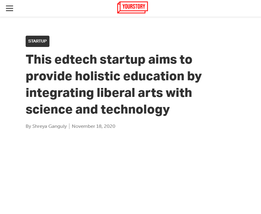 Front Page Screenshot