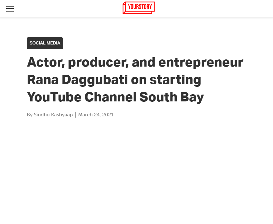 Front Page Screenshot