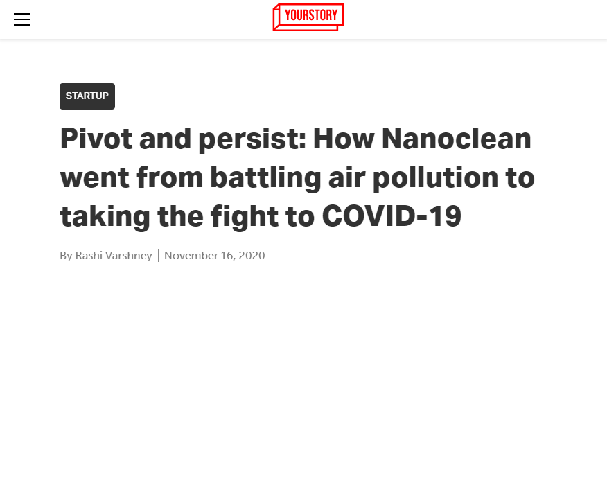 Front Page Screenshot