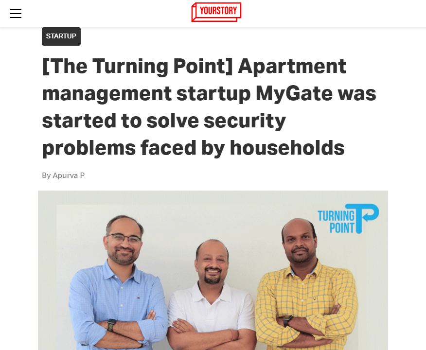 Front Page Screenshot