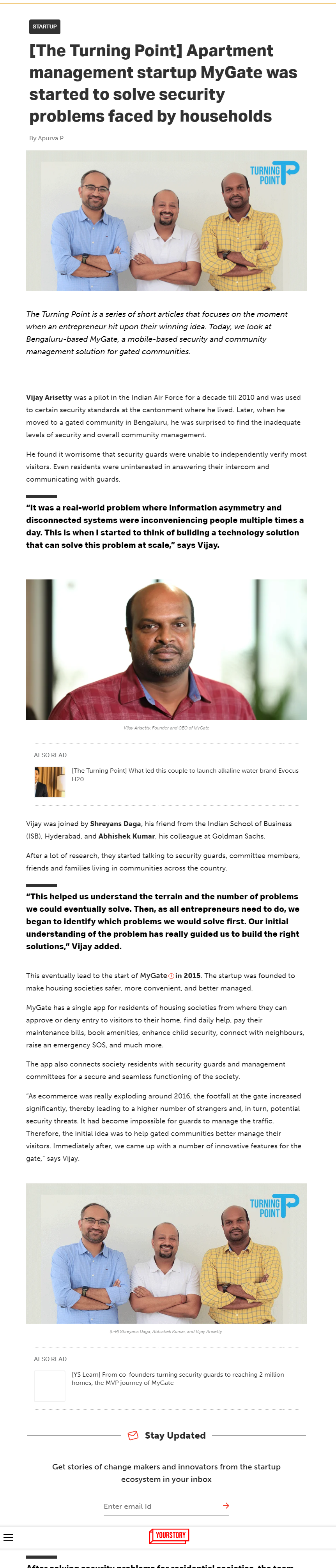 Full News Screenshot