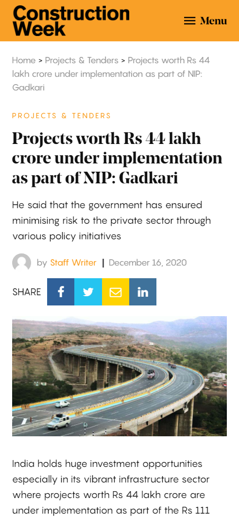 Front Page Screenshot