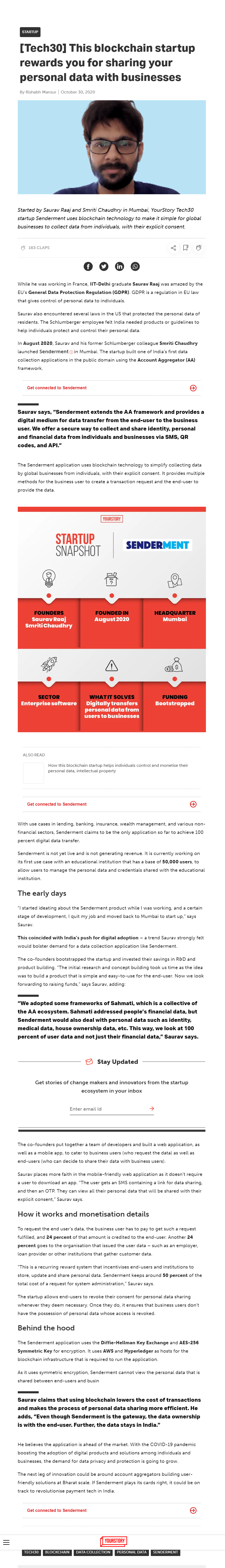 Full News Screenshot