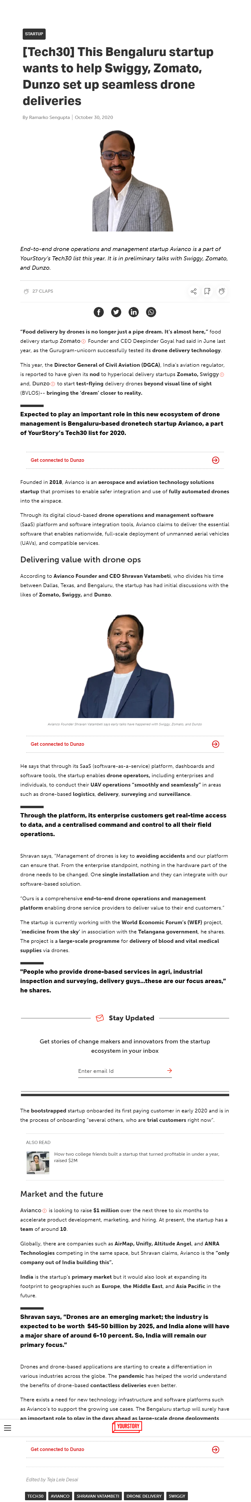 Full News Screenshot