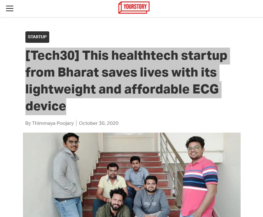 Front Page Screenshot