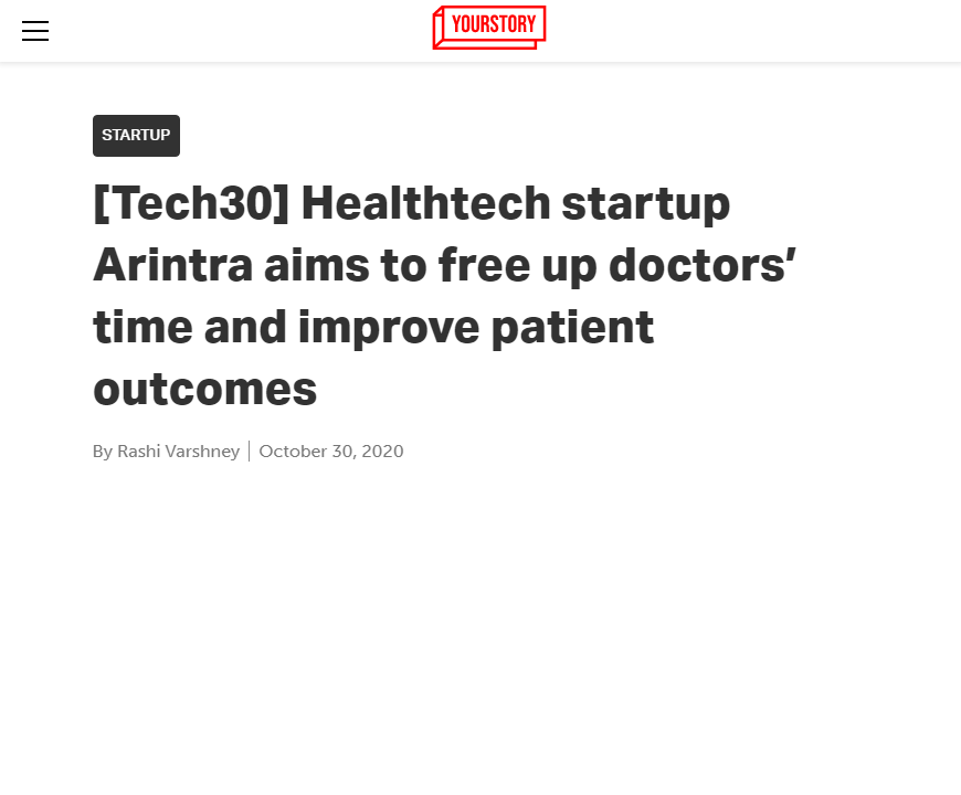 Front Page Screenshot