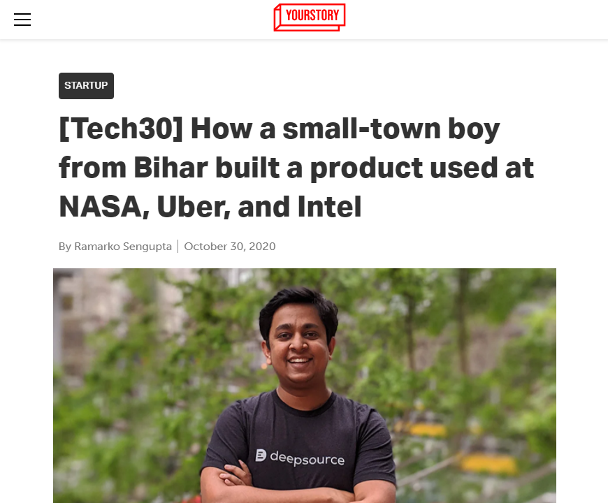 Front Page Screenshot