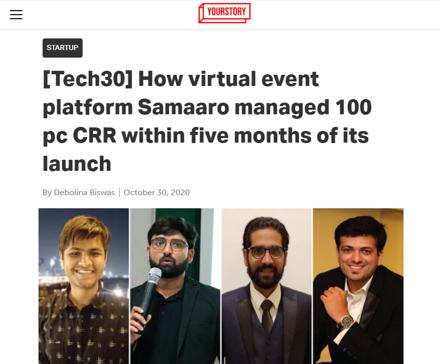 Front Page Screenshot