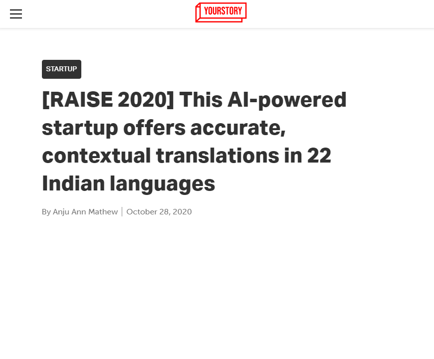 Front Page Screenshot