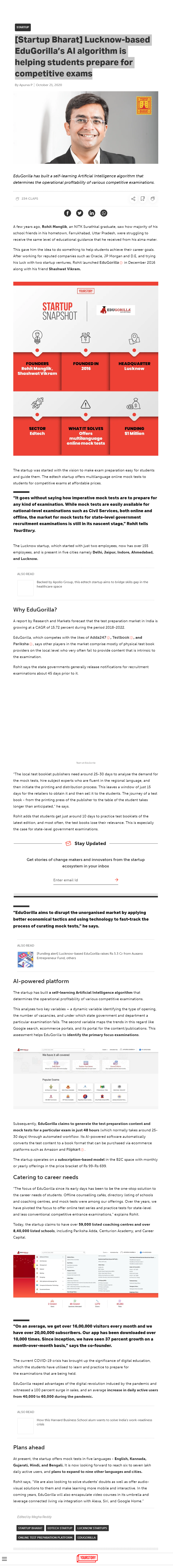 Full News Screenshot