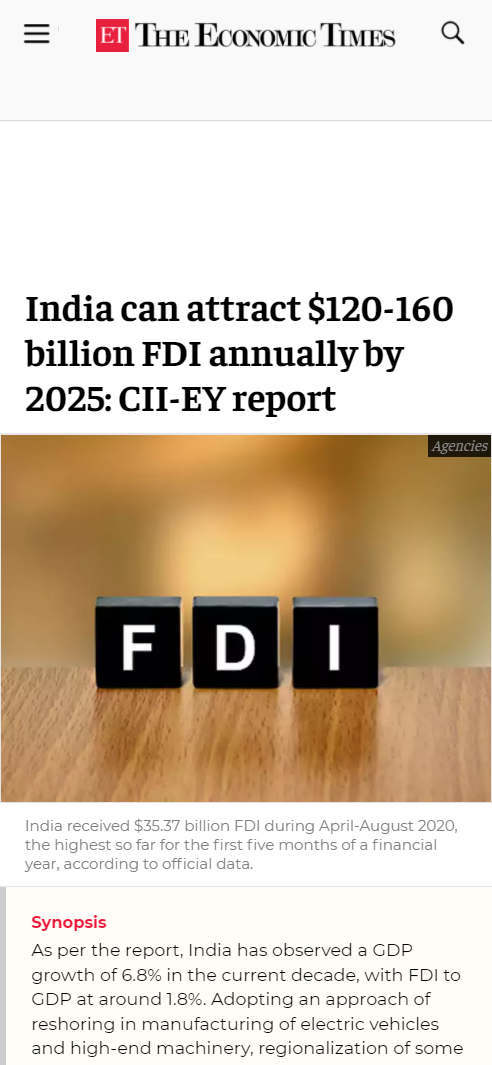 Front Page Screenshot