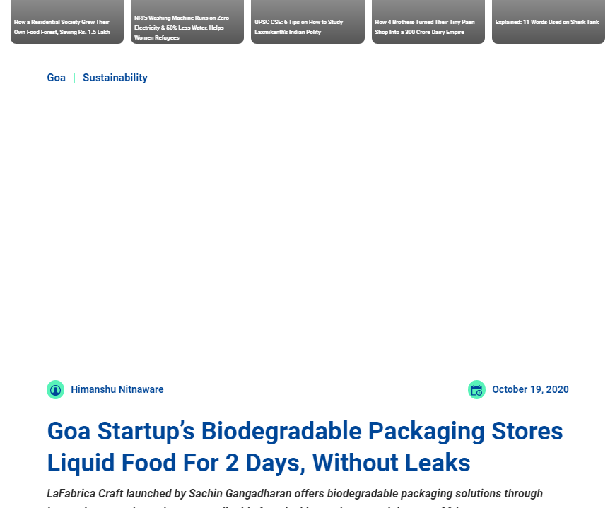 Front Page Screenshot