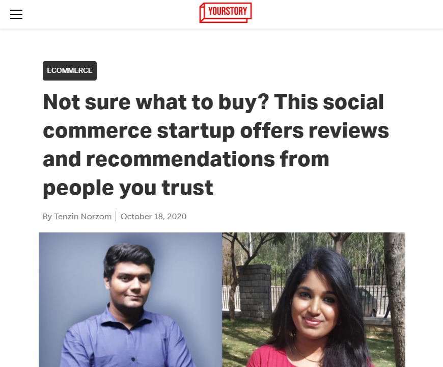 Front Page Screenshot