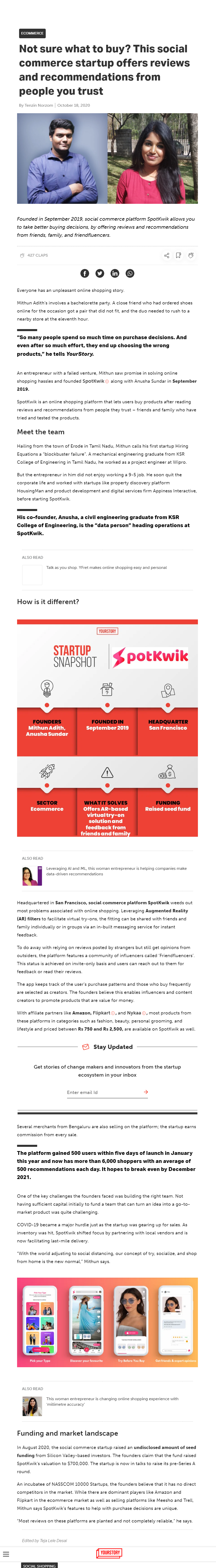 Full News Screenshot