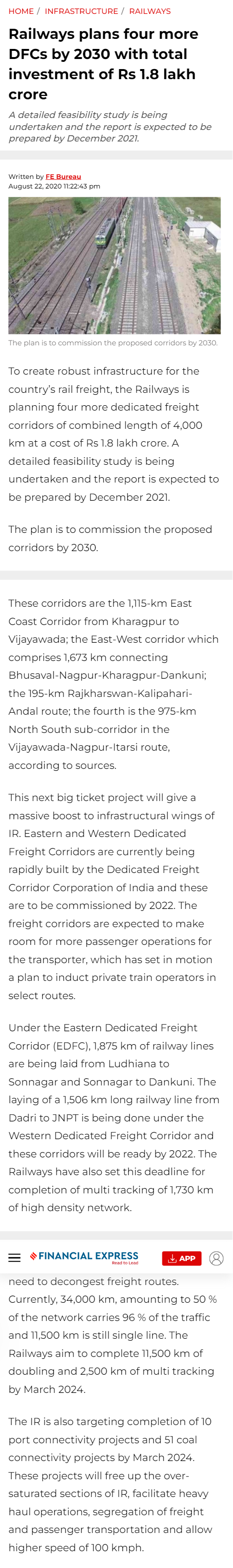 Full News Screenshot