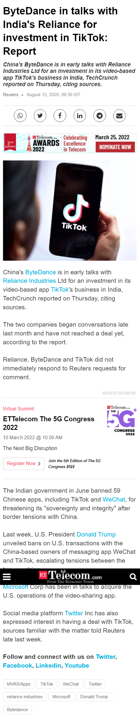 Full News Screenshot