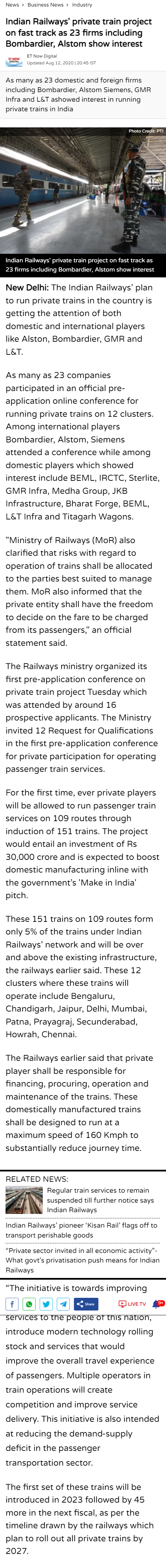 Full News Screenshot