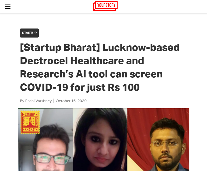 Front Page Screenshot