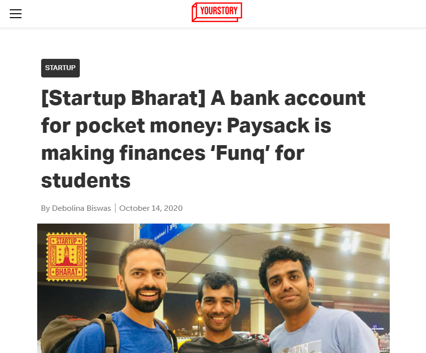 Front Page Screenshot