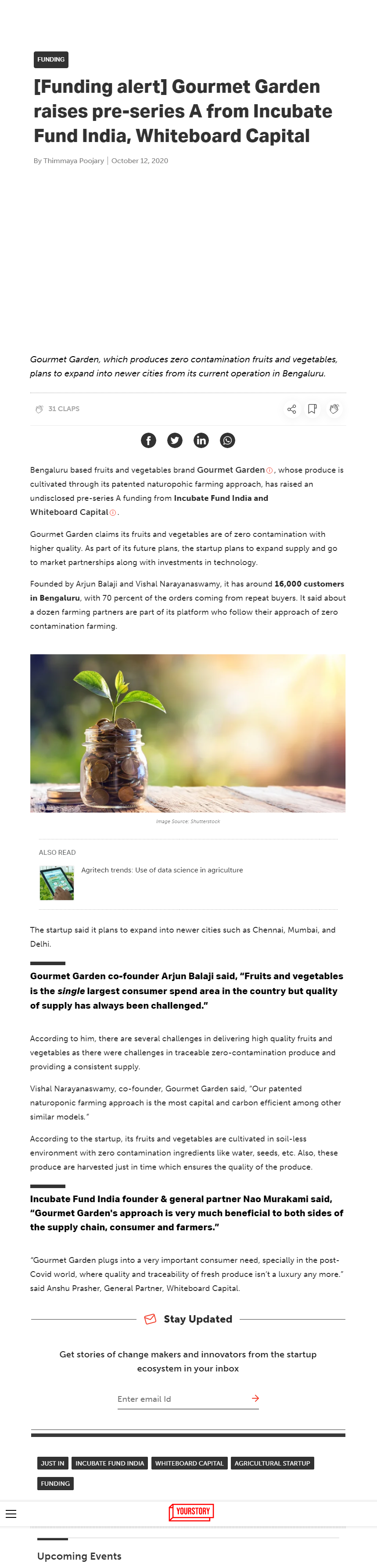 Full News Screenshot