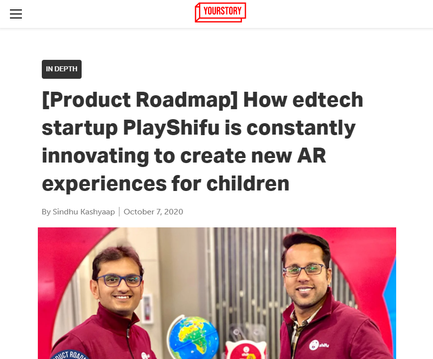 Front Page Screenshot