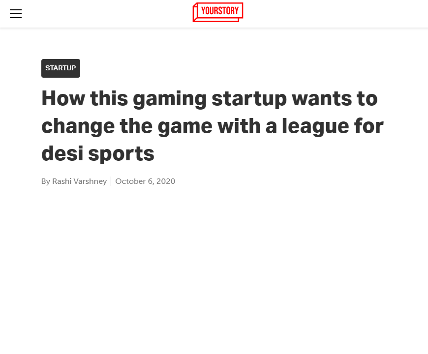 Front Page Screenshot