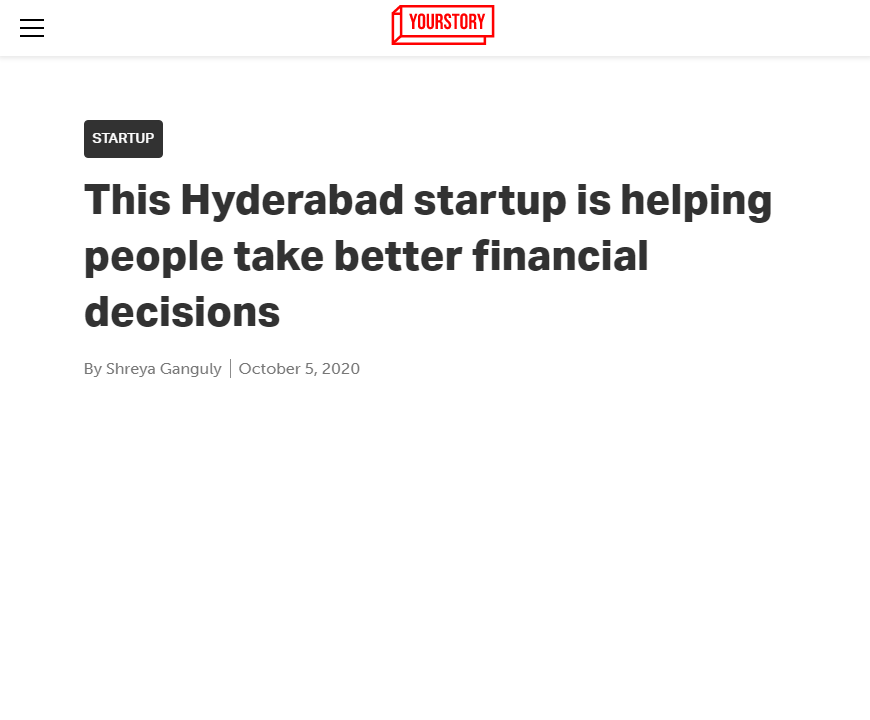 Front Page Screenshot