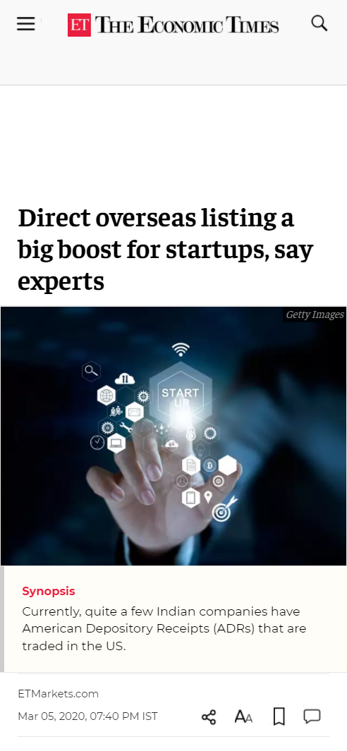 Front Page Screenshot