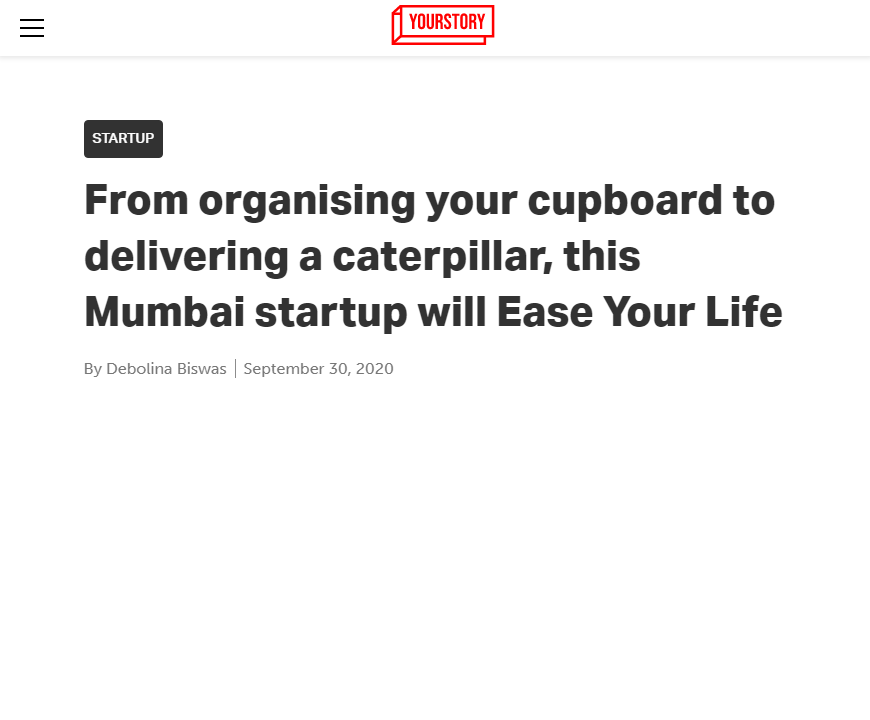 Front Page Screenshot