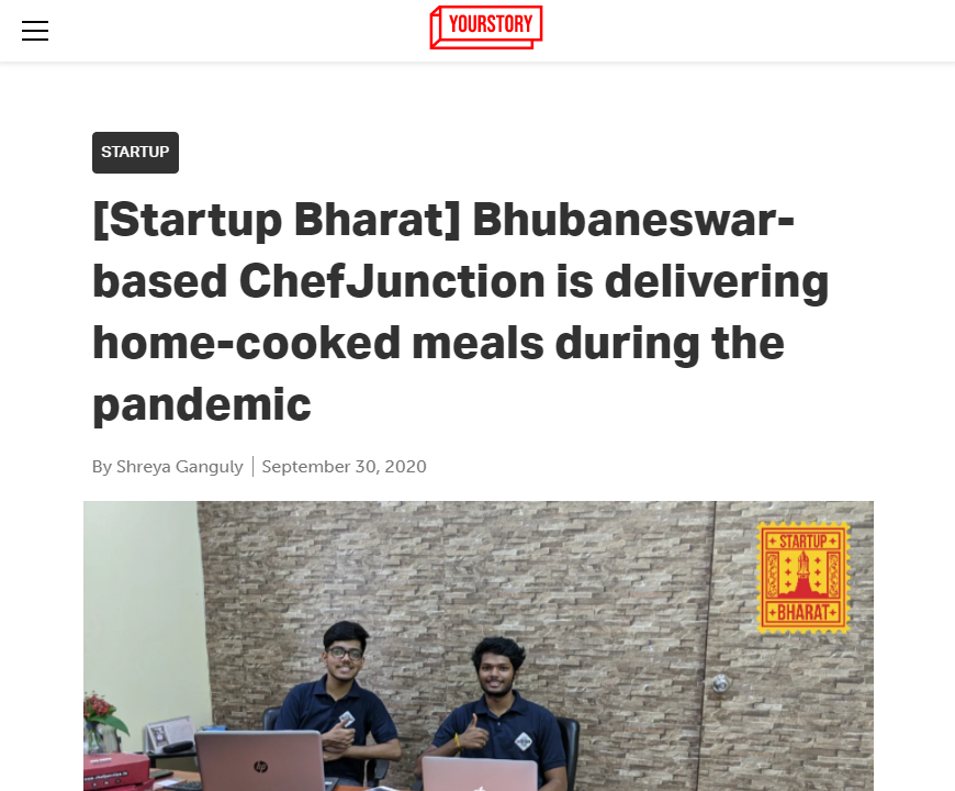 Front Page Screenshot