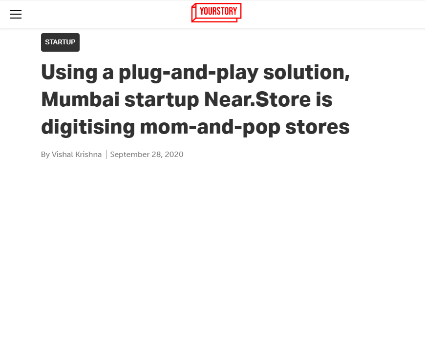 Front Page Screenshot