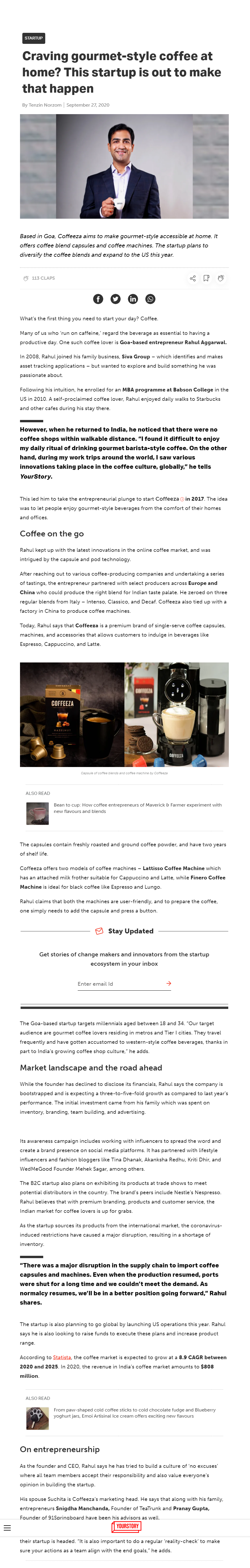 Full News Screenshot