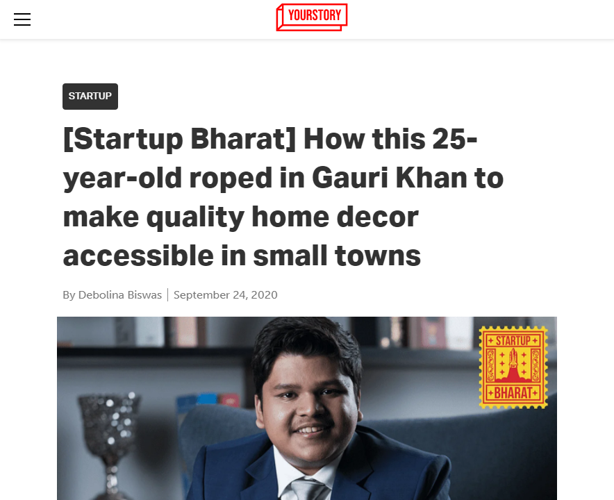 Front Page Screenshot