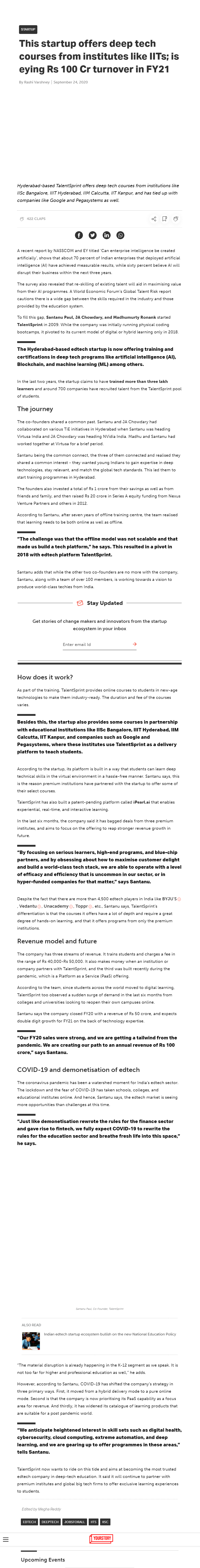 Full News Screenshot