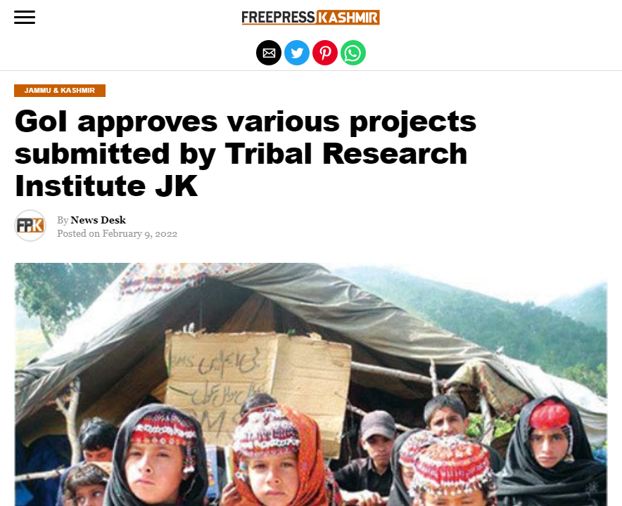 Front Page Screenshot