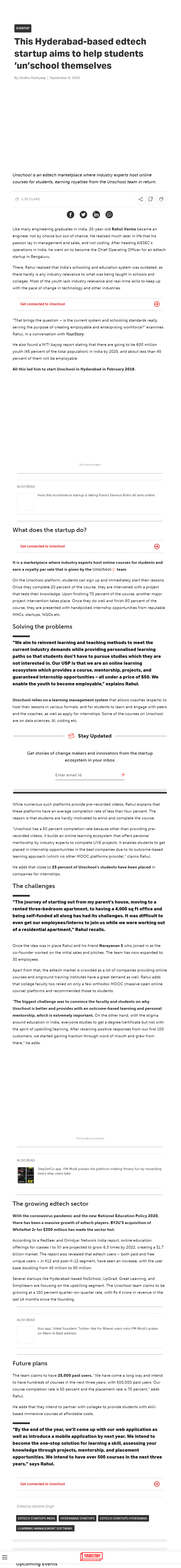 Full News Screenshot