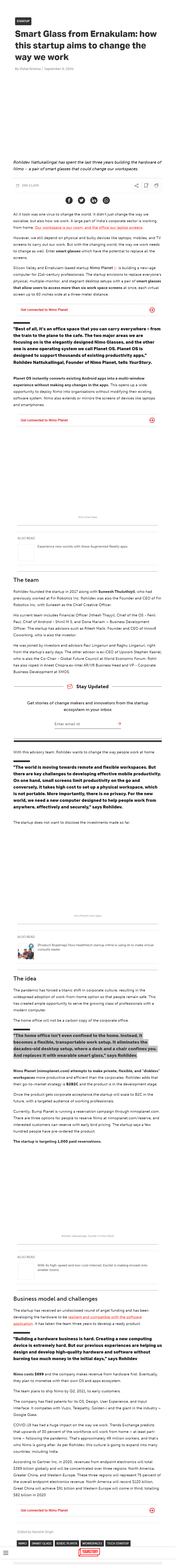 Full News Screenshot